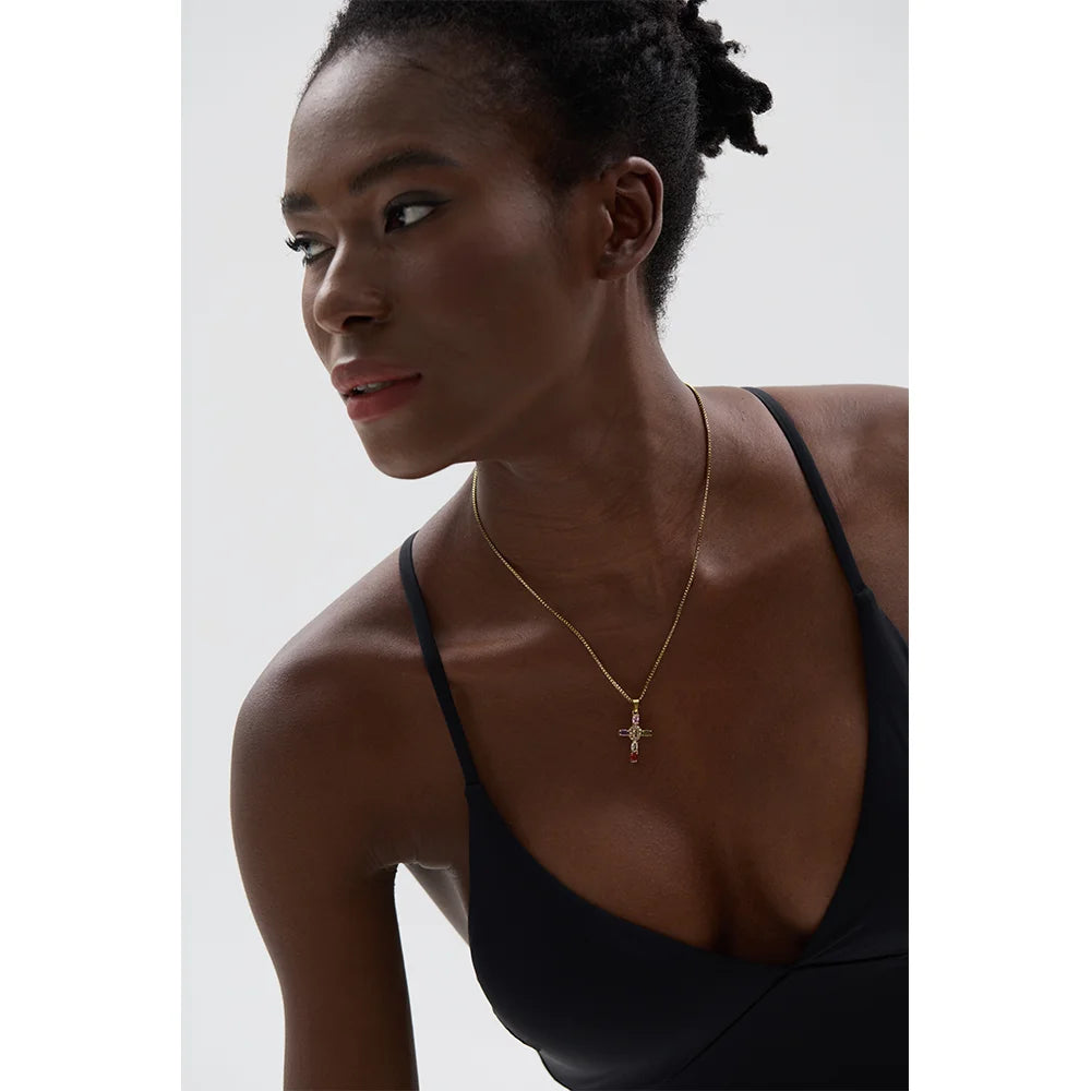 LUMEN CROSS NECKLACE