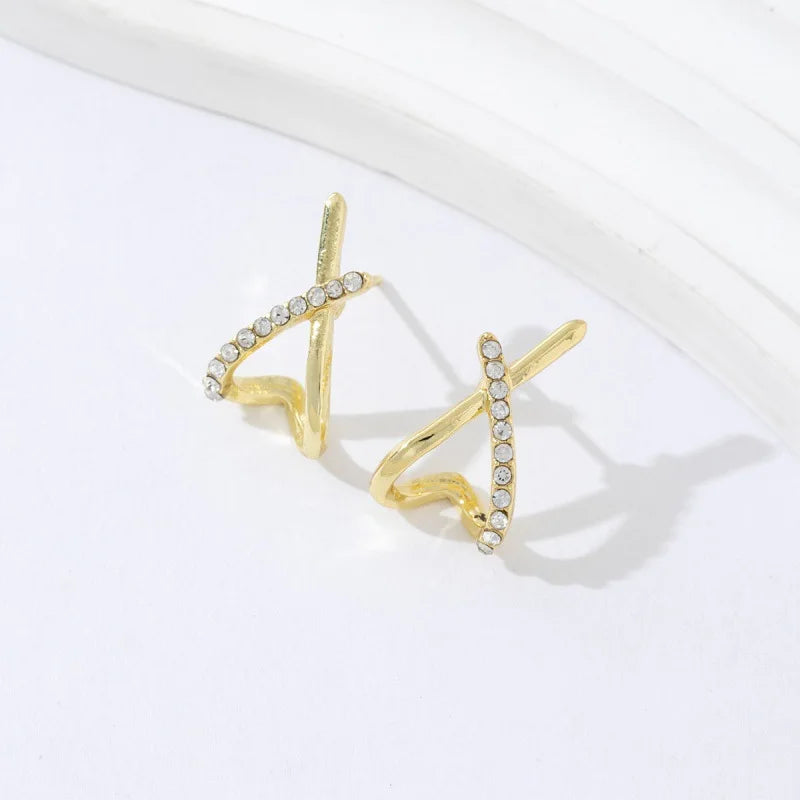 Crossline Earrings