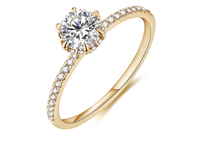 Celeste Moissanite Ring
