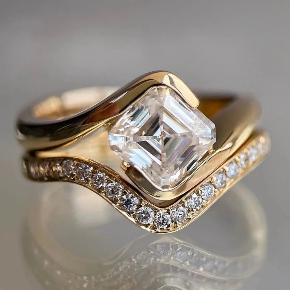 Celestia Moissanite Ring