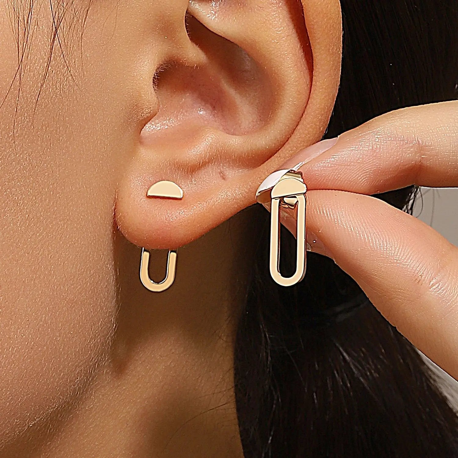 GeoLuxe Earrings Collection