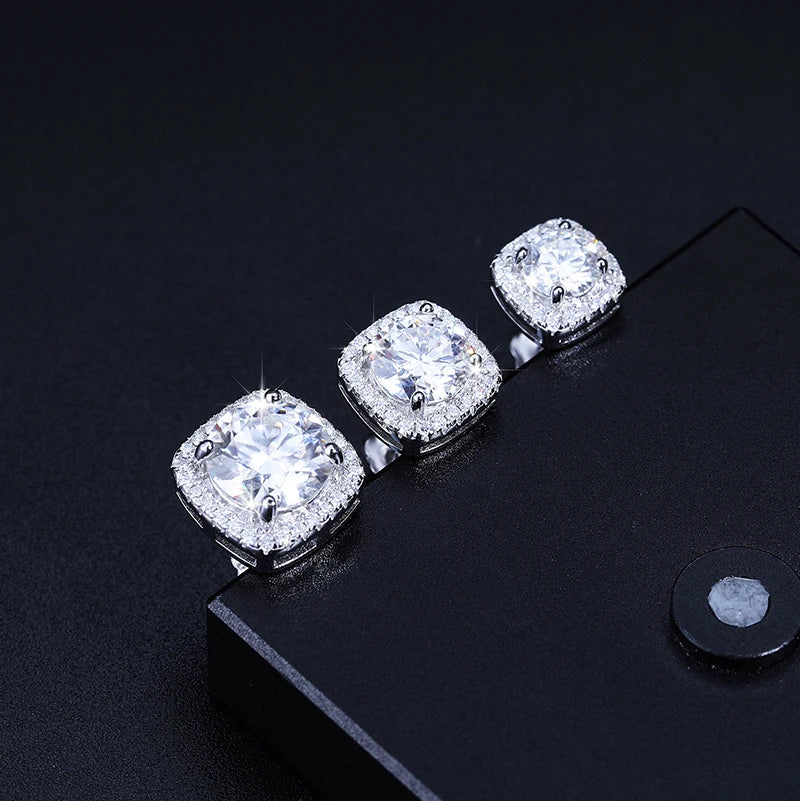 Lumine Moissanite Studs