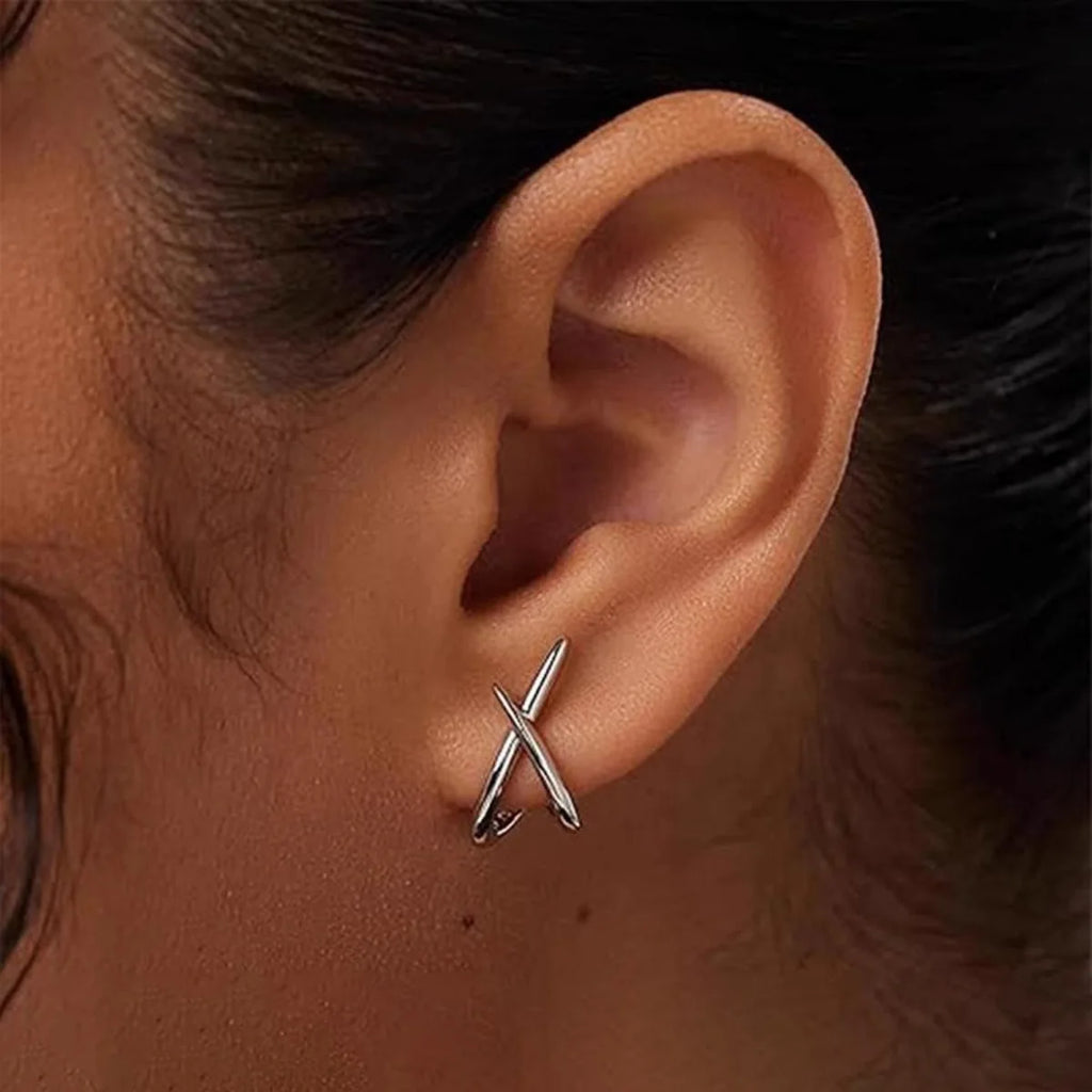 Crossline Earrings