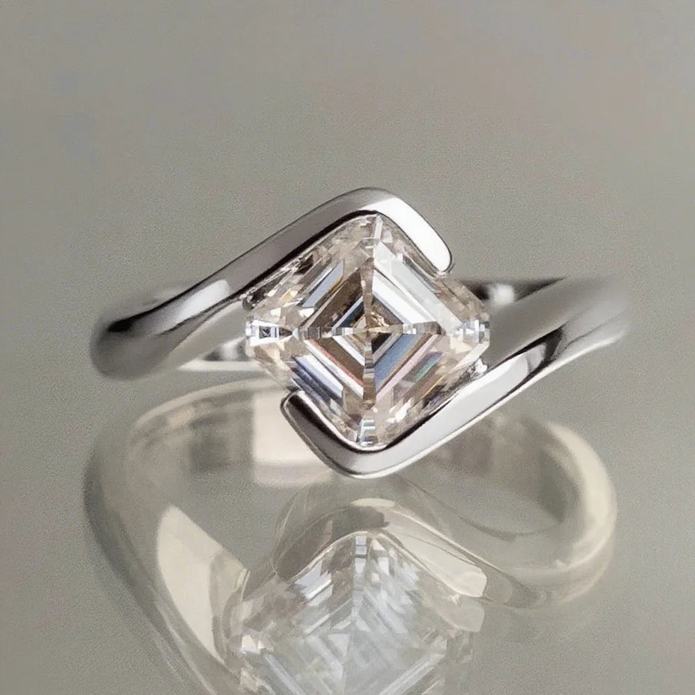 Celestia Moissanite Ring