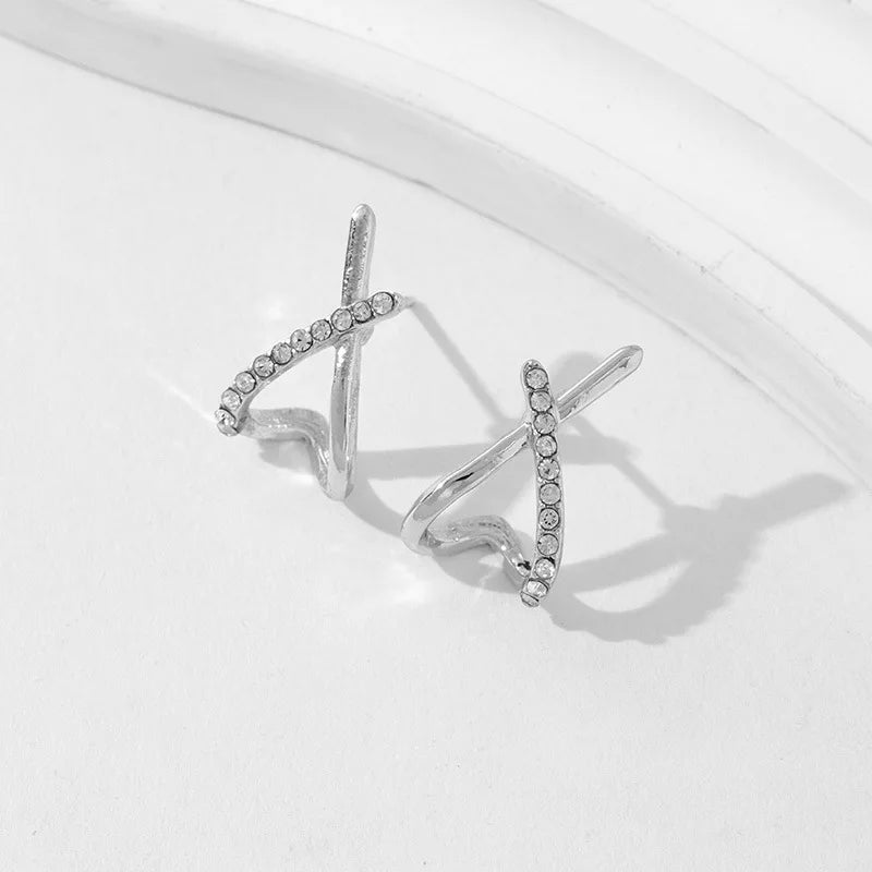 Crossline Earrings