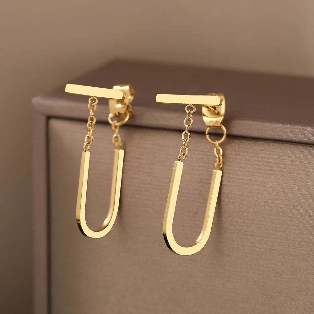 Astra Gem Drop Earrings