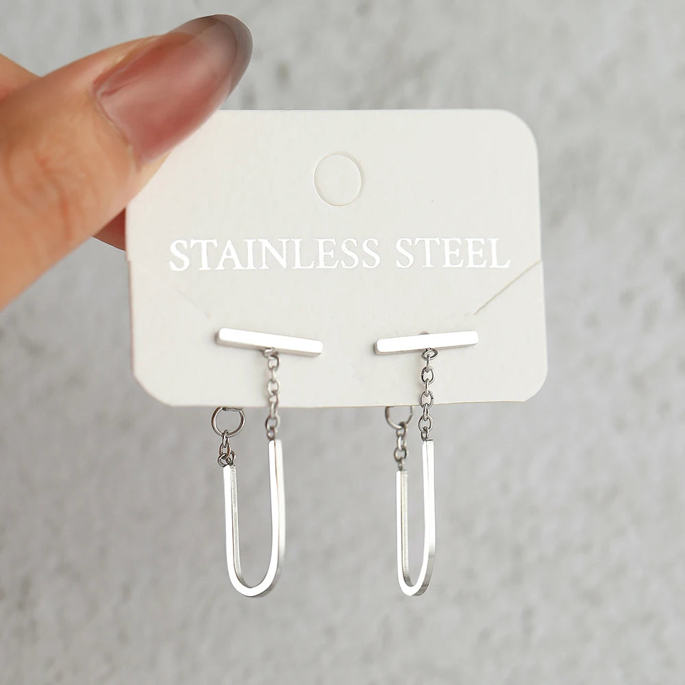 Astra Gem Drop Earrings