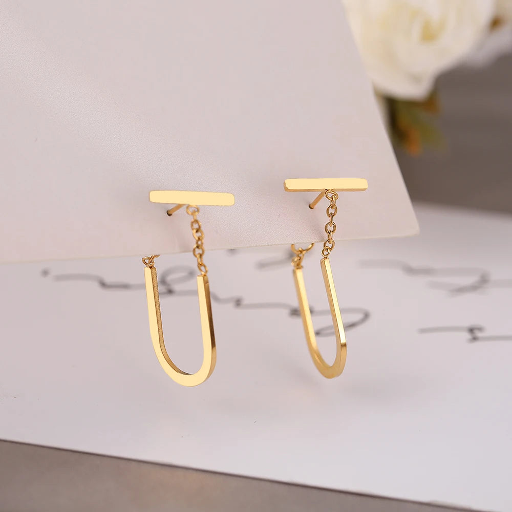 Astra Gem Drop Earrings