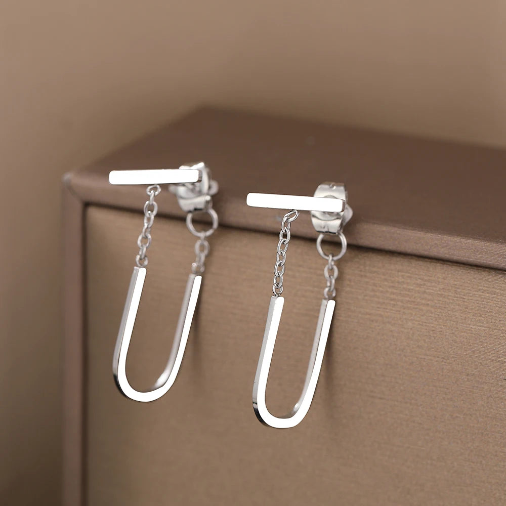 Astra Gem Drop Earrings