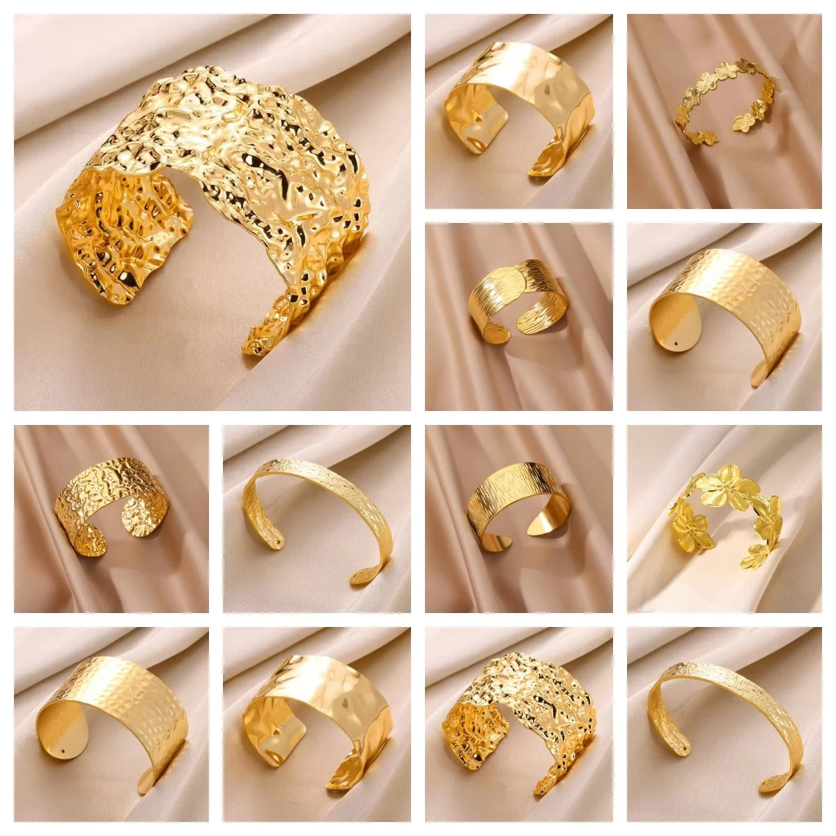 Eterna Gold Cuff Collection