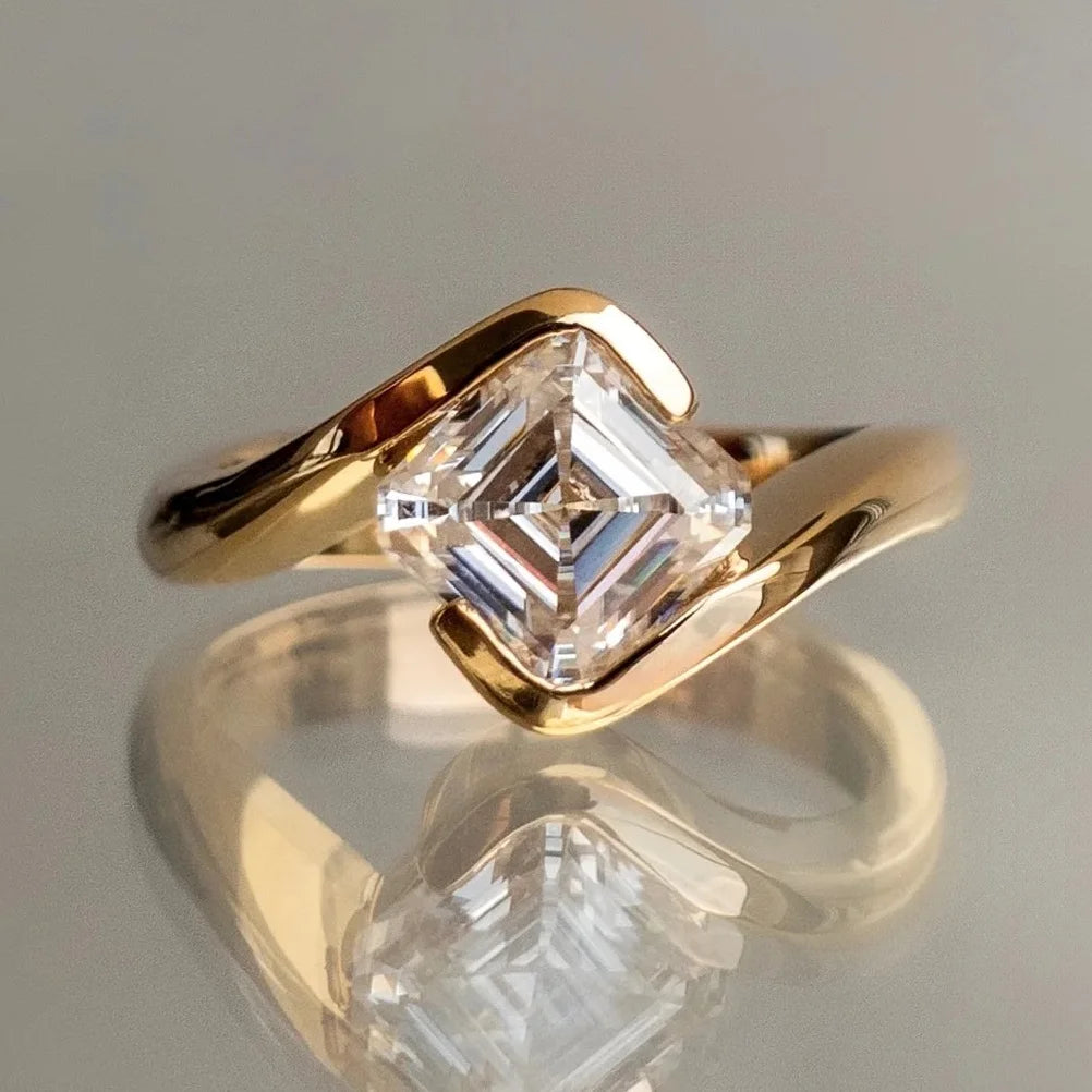 Celestia Moissanite Ring