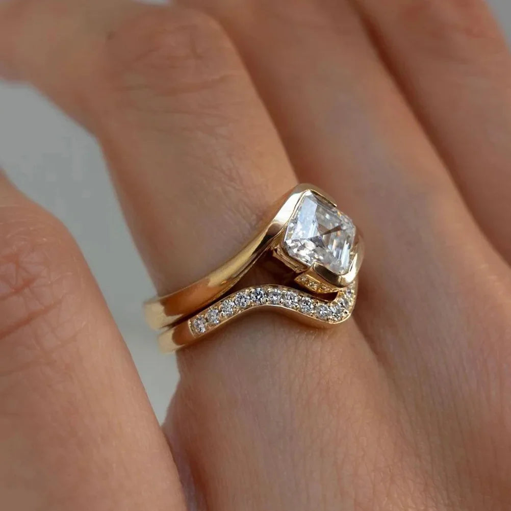 Celestia Moissanite Ring