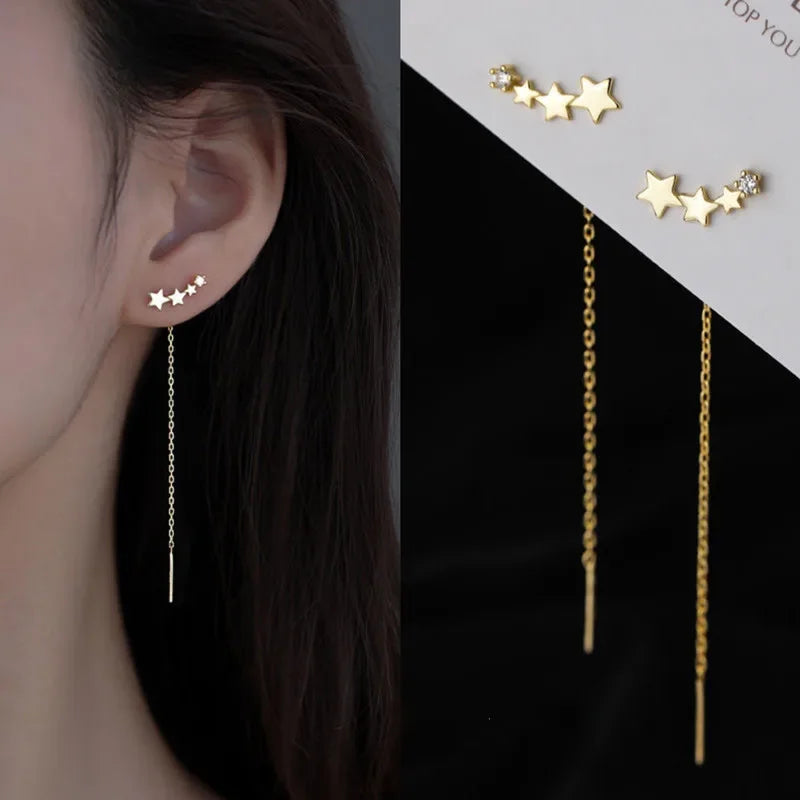 Ethereal Line Earrings Collection