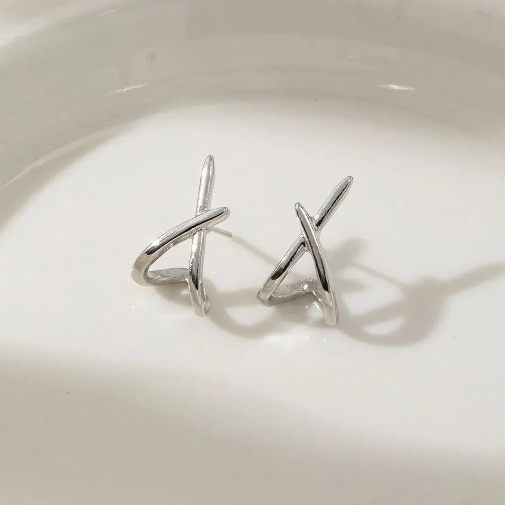 Crossline Earrings