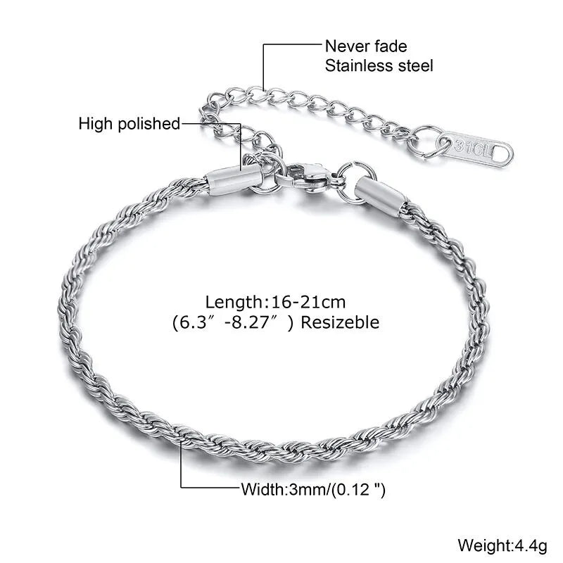 Titan Rope Bracelet