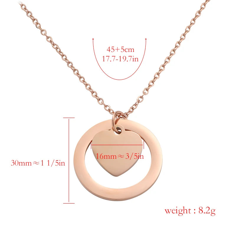 Eterna Circle Necklace