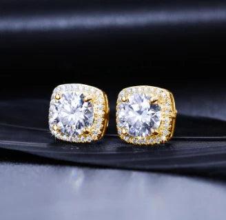 Lumine Moissanite Studs