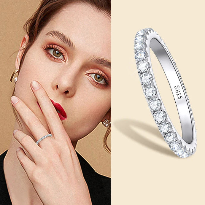 Lumine Moissanite Ring