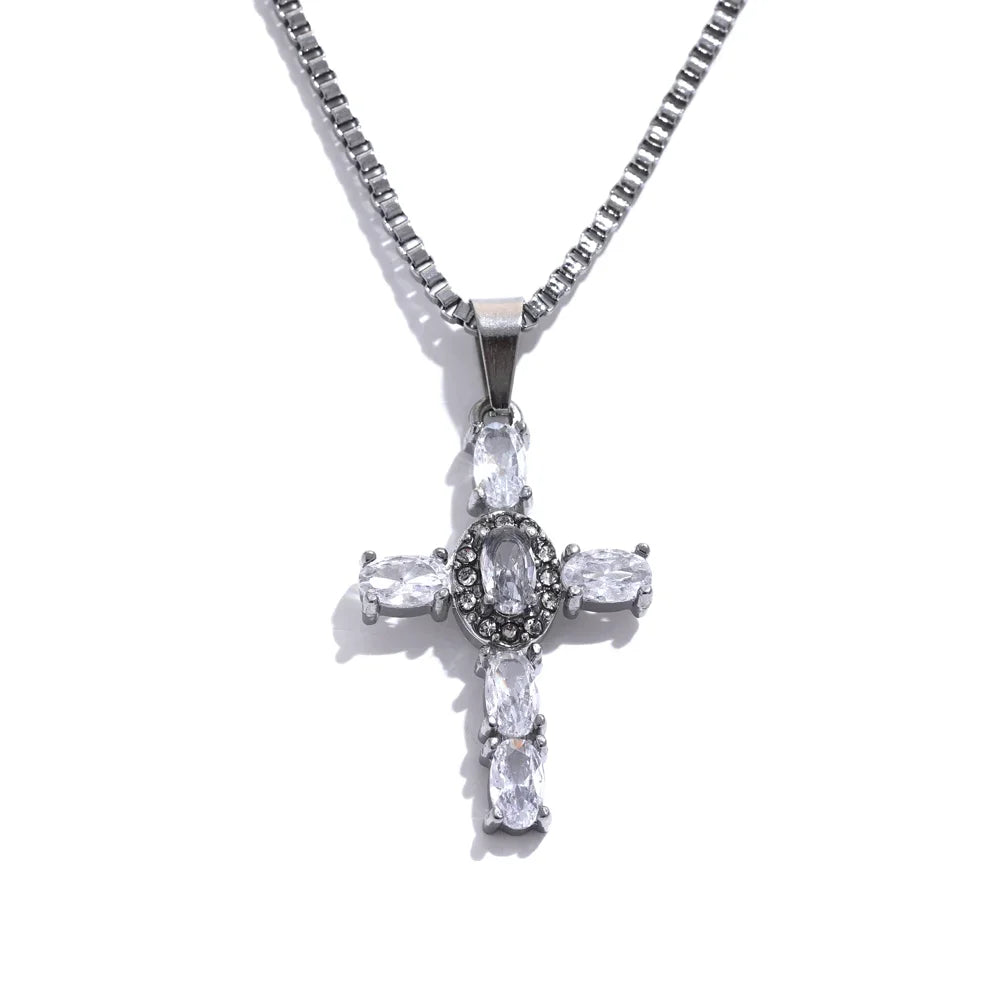 LUMEN CROSS NECKLACE