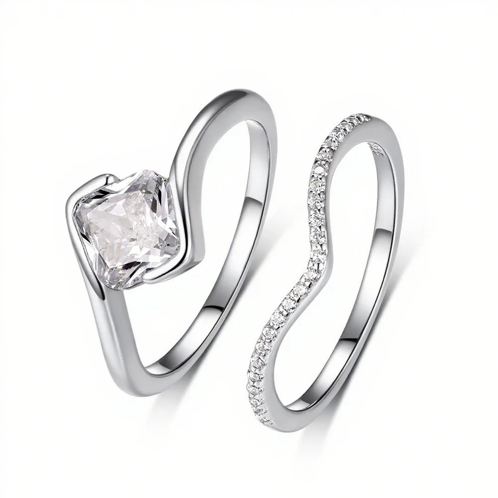 Celestia Moissanite Ring